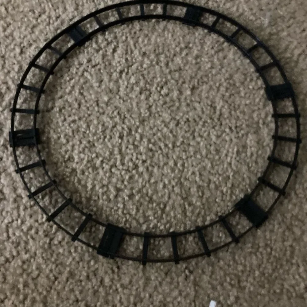 Lot of Toy Trains and Tracks